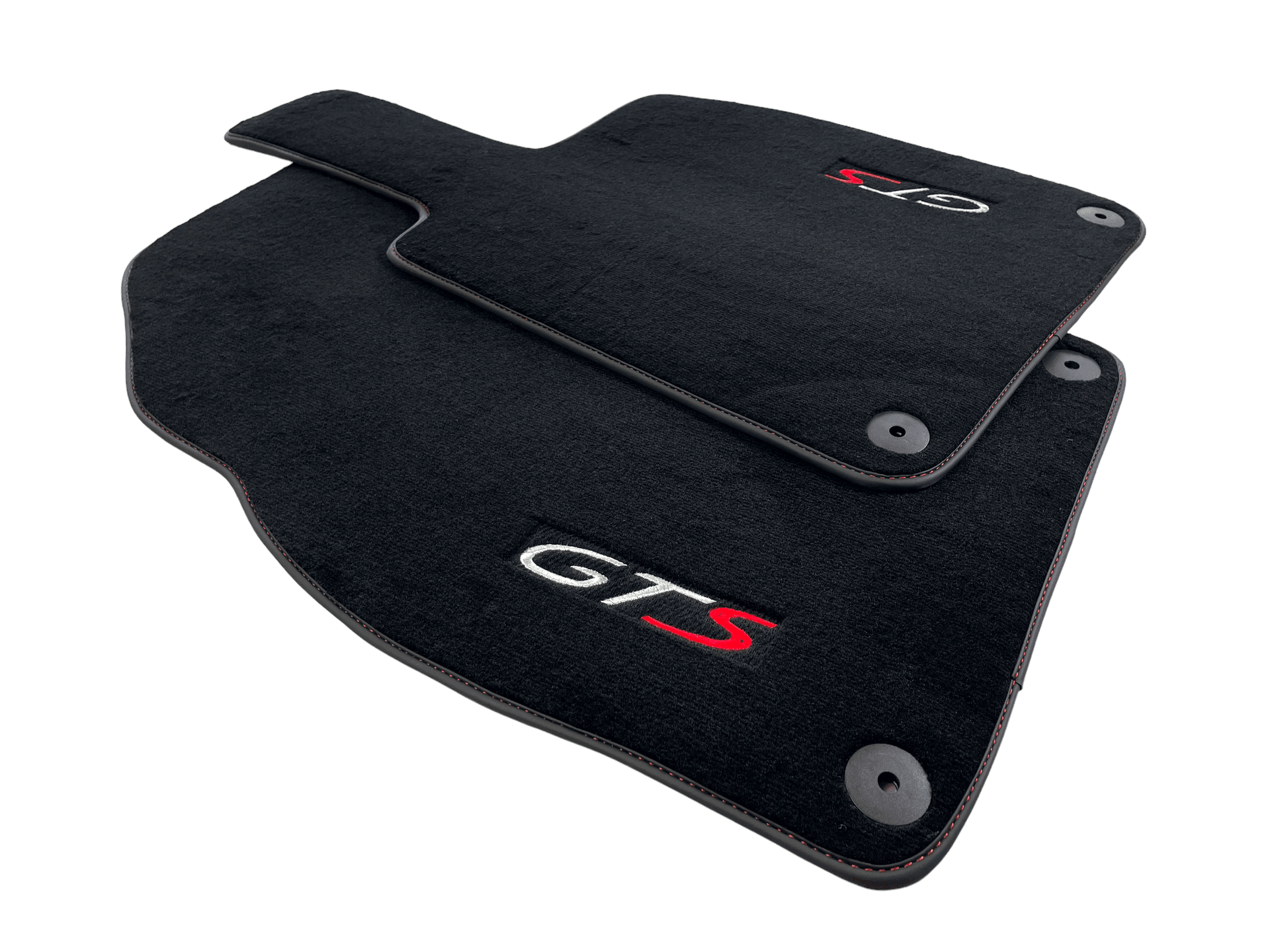 Black Floor Mats for Porsche 718 Boxster (2016-2023) - AutoWin