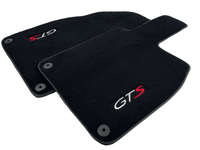 Black Floor Mats for Porsche 718 Boxster (2016-2023) - AutoWin