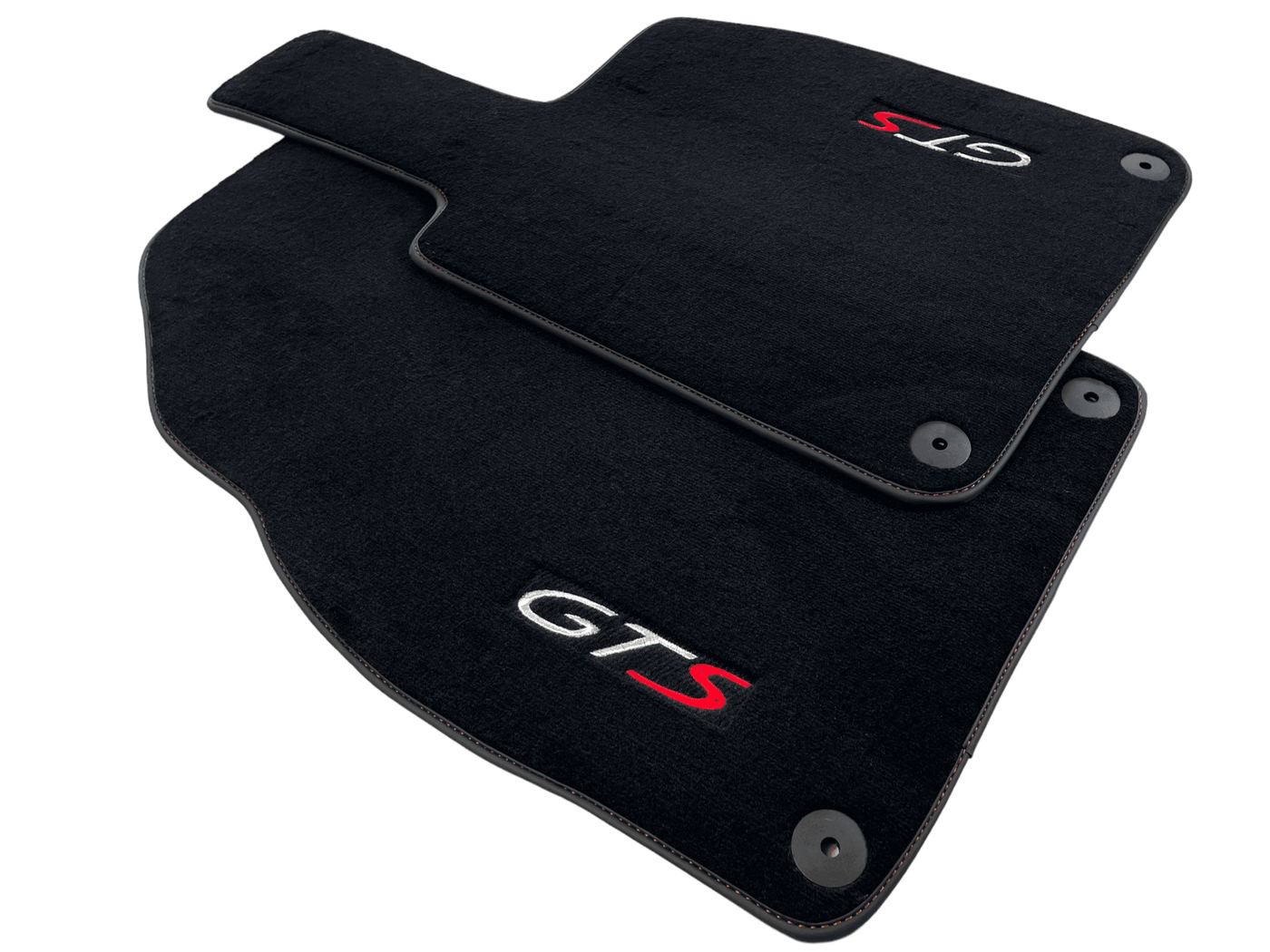 Black Floor Mats for Porsche 718 Boxster (2016-2023) - AutoWin