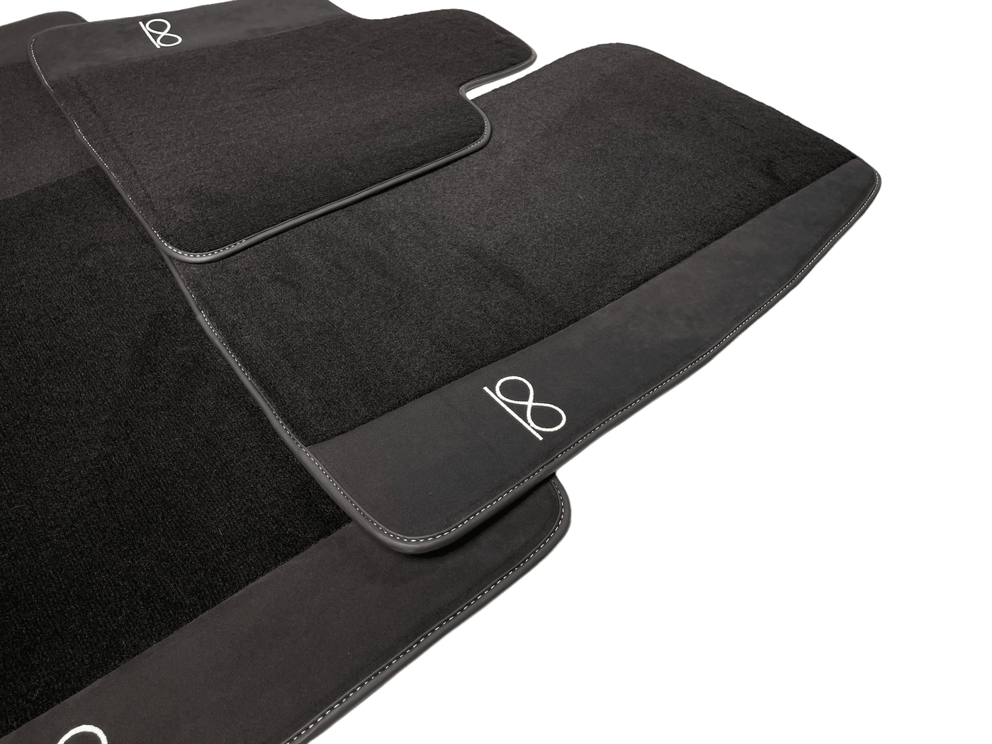 Black Floor Mats For Rolls Royce Black Badge Dawn - AutoWin