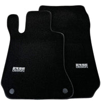 Black Luxury Floor Mats For Mercedes Benz A-Class W168 (1997-2004) | ER56 Design - AutoWin