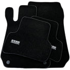 Black Luxury Floor Mats For Mercedes Benz C-Class W206 Sedan (2021-2023) Hybrid| ER56 Design - AutoWin