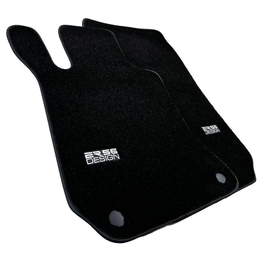 Black Luxury Floor Mats For Mercedes Benz CLA-Class C118 Coupe (2020-2023) Hybrid | ER56 Design - AutoWin