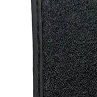 Black Luxury Floor Mats For Mercedes Benz E-Class S124 Estate (1985-1996) | ER56 Design - AutoWin