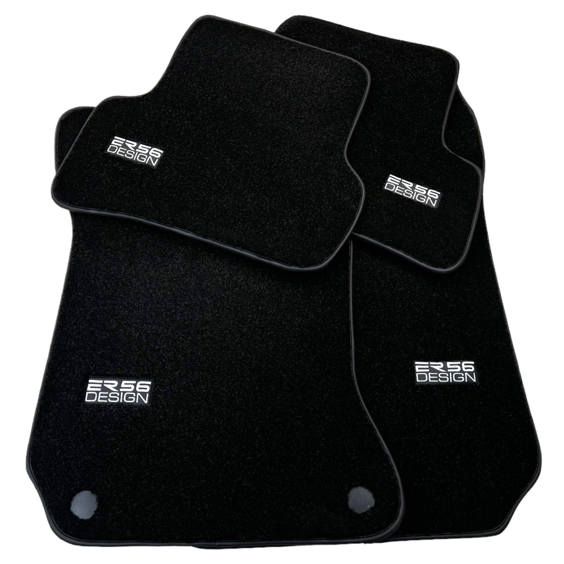 Black Luxury Floor Mats For Mercedes Benz R-Class W251 (2005-2013) Short Wheelbase | ER56 Design - AutoWin