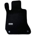 Black Luxury Floor Mats For Mercedes Benz V-Class 447 Front (2014-2019) | ER56 Design - AutoWin
