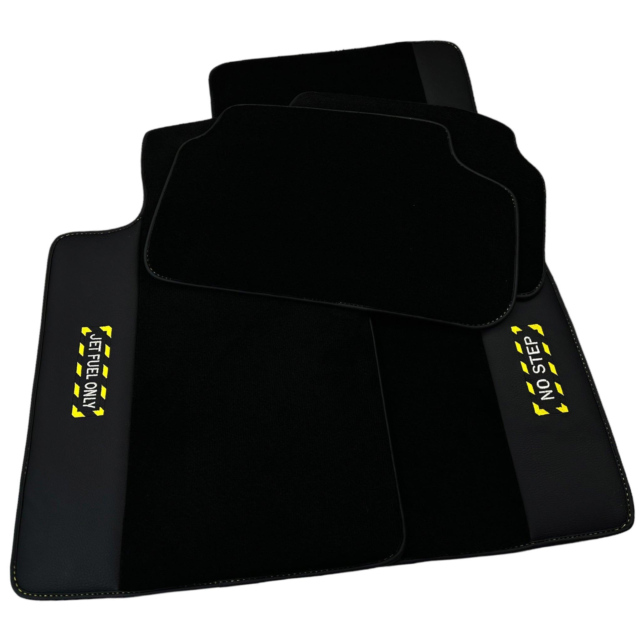 Black Mats For BMW M3 4-door E90 | Fighter Jet Edition - AutoWin