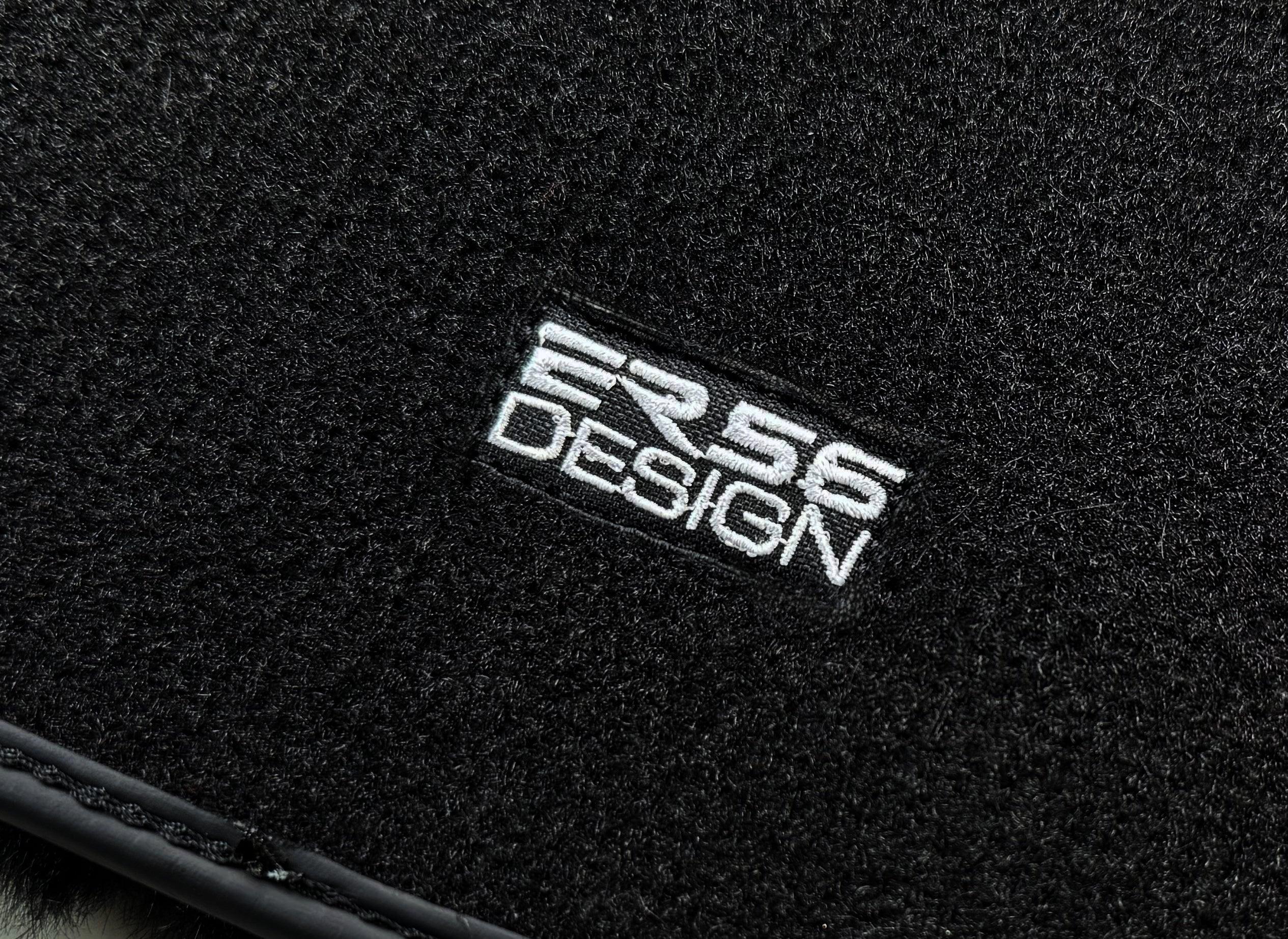 Black Sheepskin Floor Floor Mats For BMW M4 Series F82 - AutoWin