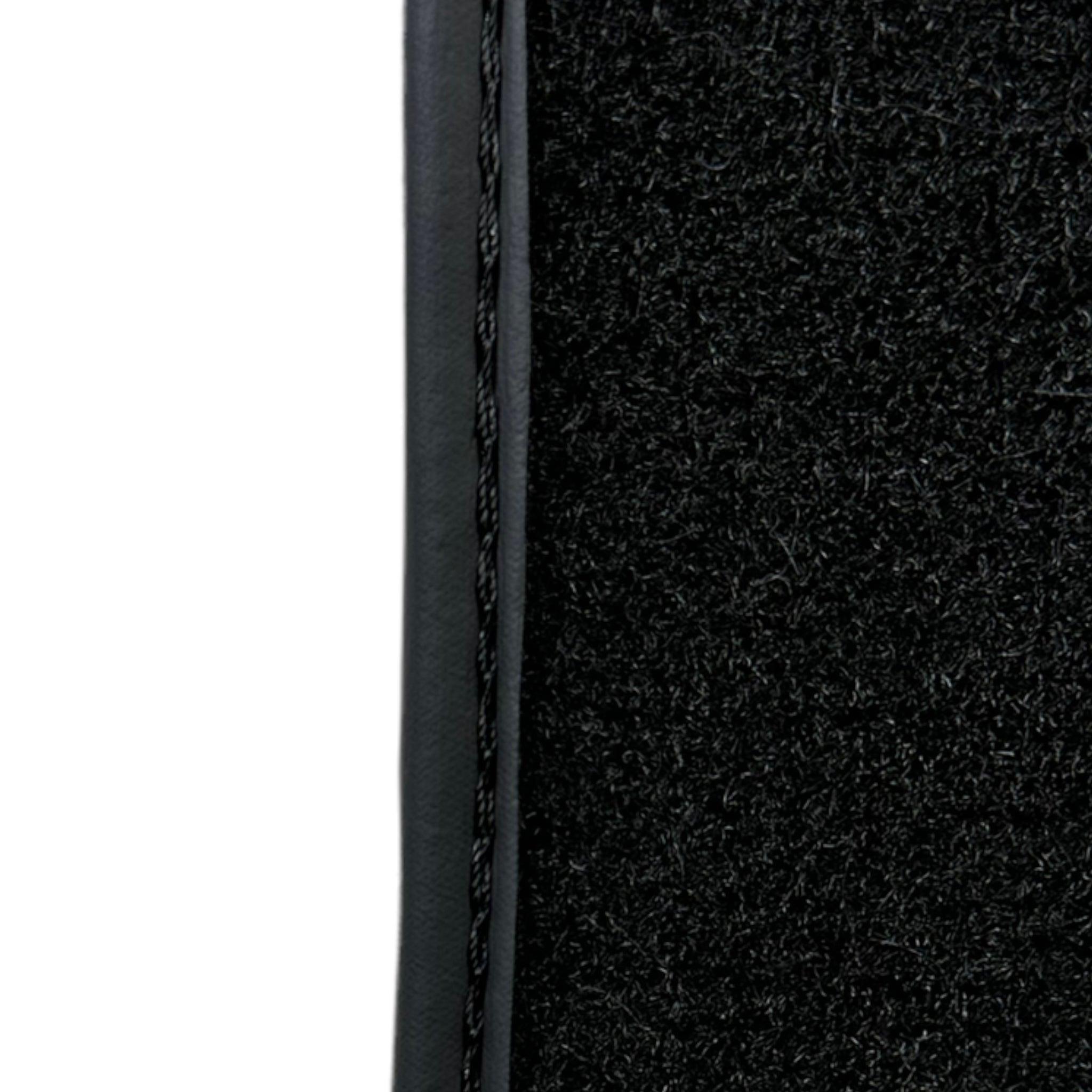 Black Sheepskin Floor Floor Mats For BMW M4 Series F82 - AutoWin