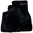 Black Sheepskin Floor Floor Mats For BMW M4 Series F82 - AutoWin
