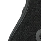 Black Sheepskin Floor Mats For Mercedes Benz CLK-Class C209 Coupe (2002-2009) | ER56 Design - AutoWin