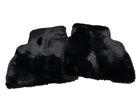 Black Sheepskin Floor Mats For Mercedes Benz CLS-Class C257 Coupe (2018-2023) | ER56 Design - AutoWin