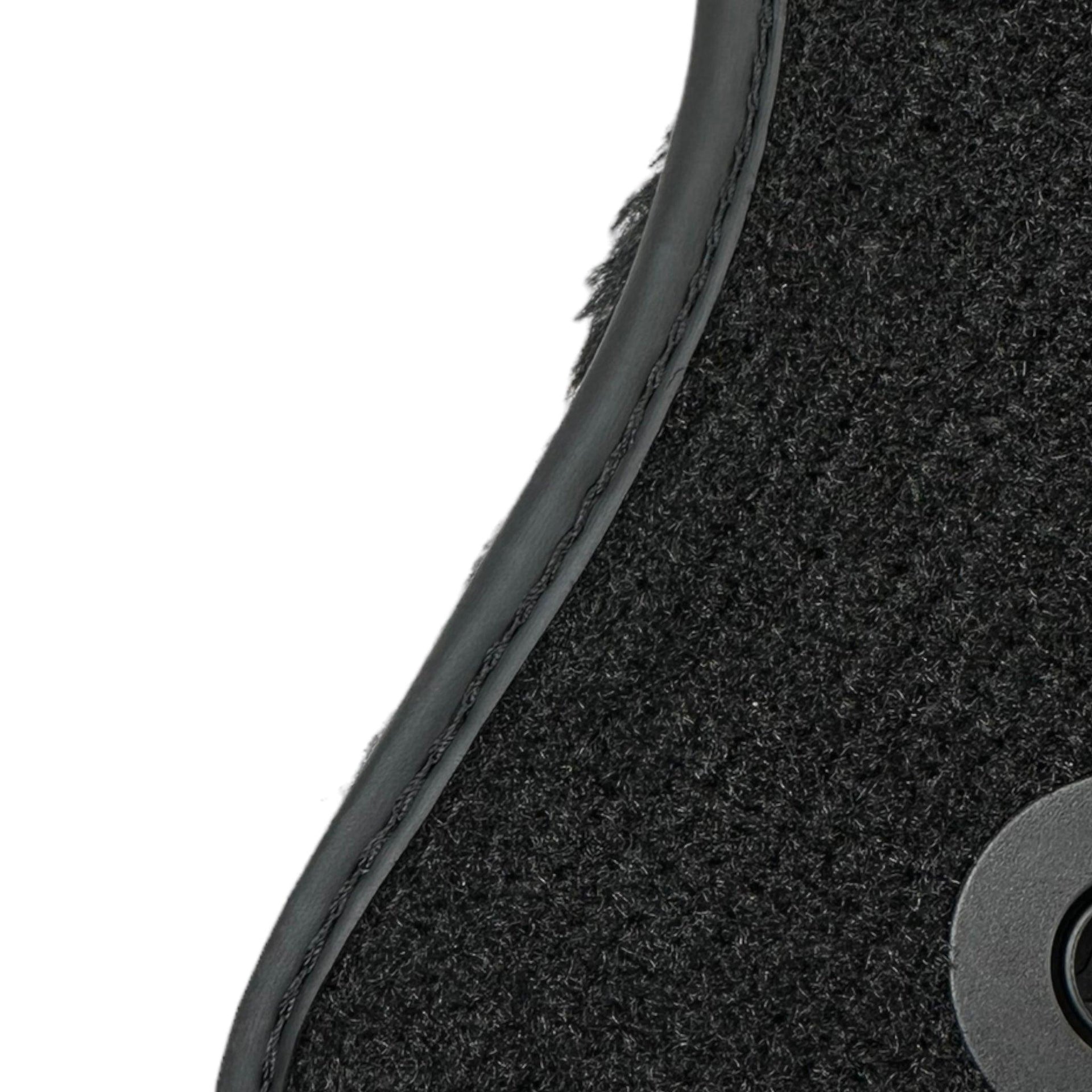 Black Sheepskin Floor Mats For Mercedes Benz R-Class W251 (2005-2013) Short Wheelbase | ER56 Design - AutoWin