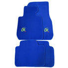 Blue Floor Mats For BMW 3 Series G20 Tailored Set Perfect Fit - AutoWin