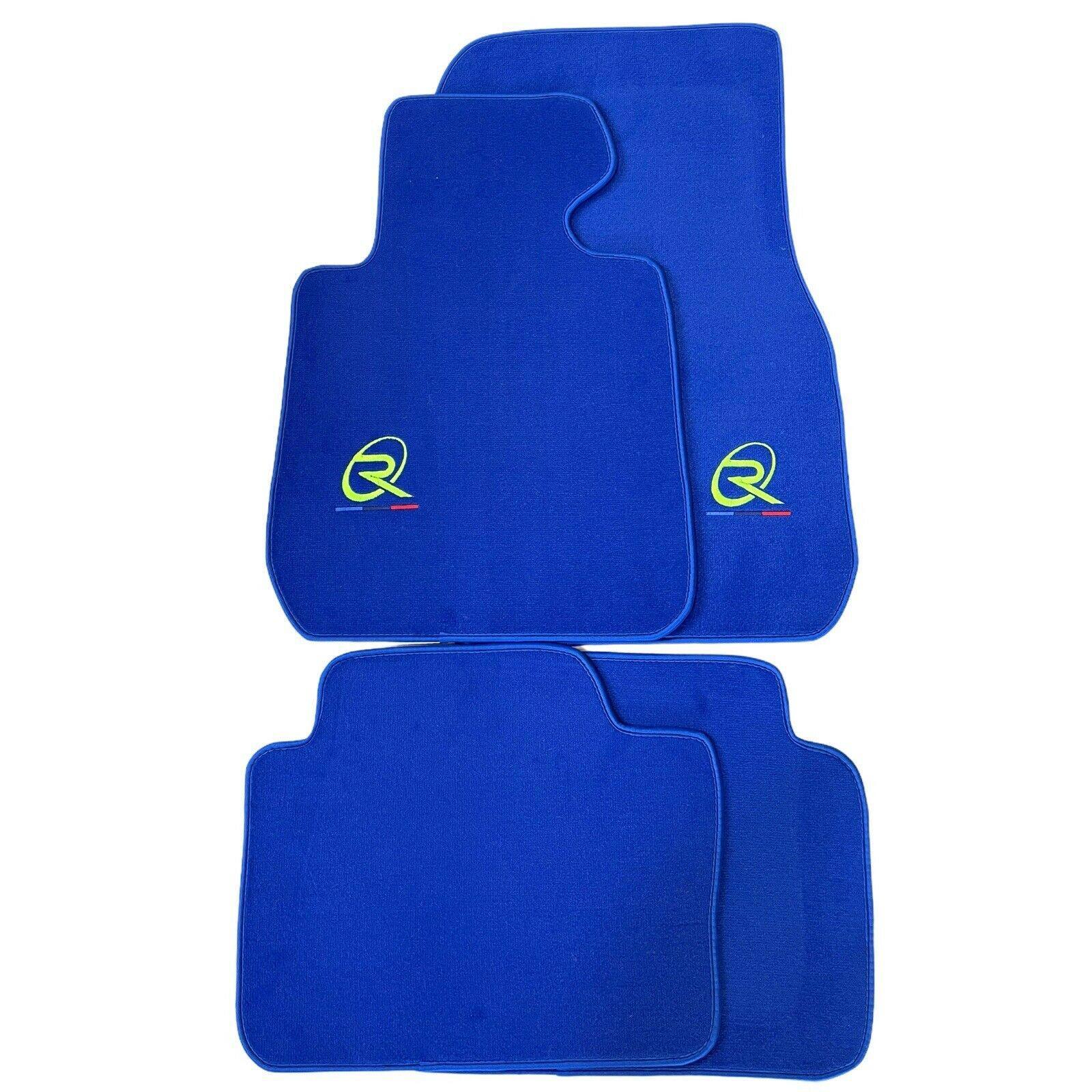 Blue Floor Mats For BMW 3 Series G20 Tailored Set Perfect Fit - AutoWin