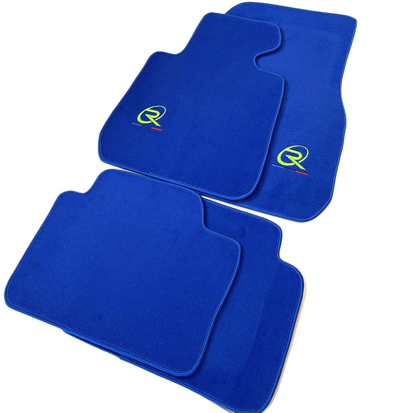 Blue Floor Mats For BMW 3 Series G20 Tailored Set Perfect Fit - AutoWin