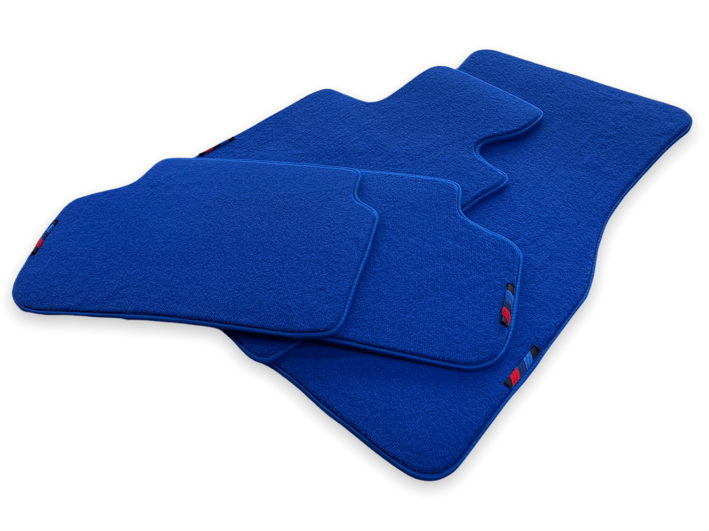 Blue Floor Mats For BMW 5 Series E39 With M Package - AutoWin