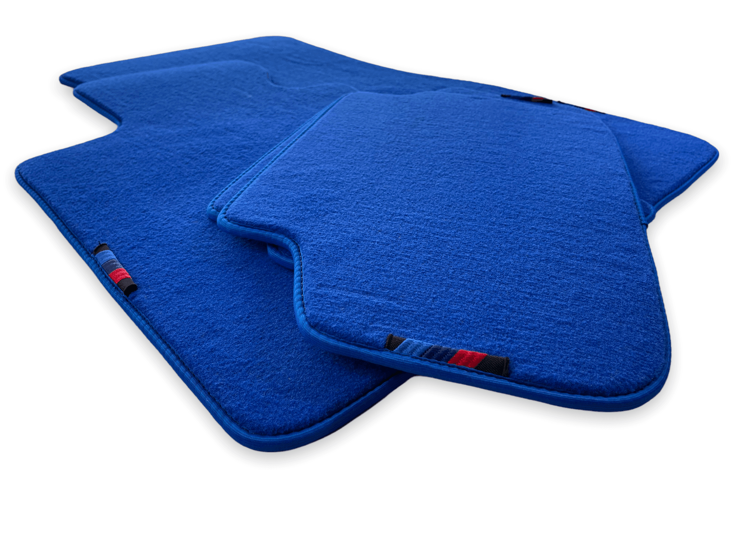 Blue Floor Mats For BMW 5 Series E39 With M Package - AutoWin