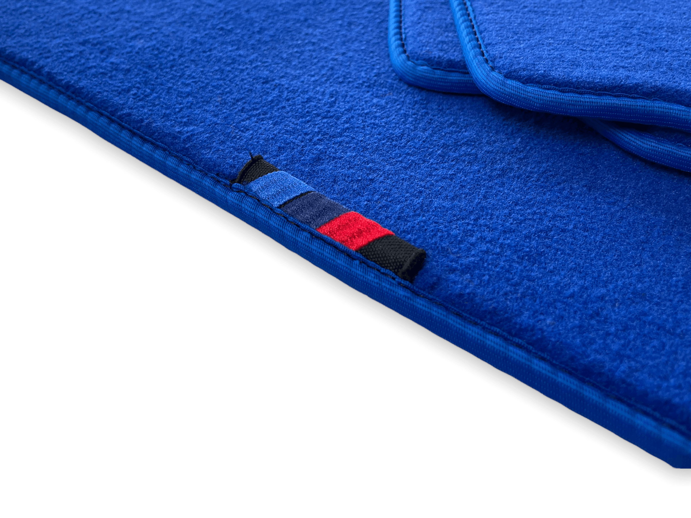 Blue Floor Mats For BMW 5 Series E39 With M Package - AutoWin
