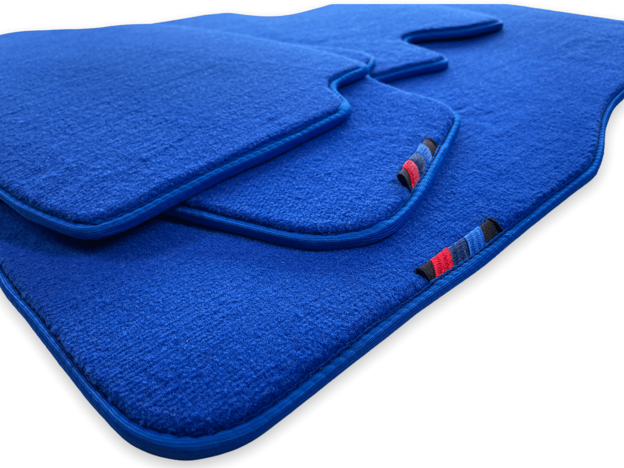 Blue Floor Mats For BMW 5 Series E39 With M Package - AutoWin