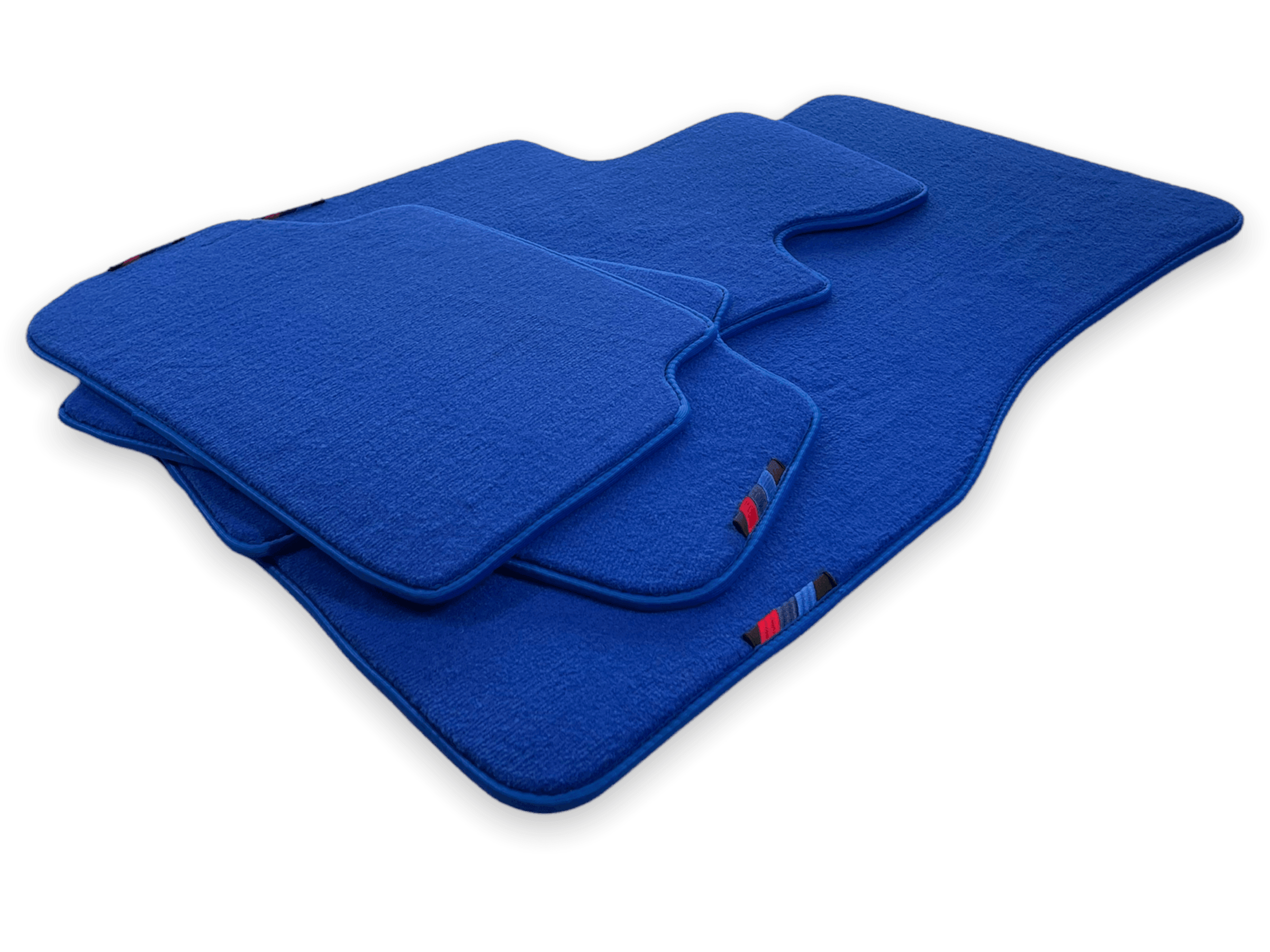 Blue Floor Mats For BMW 5 Series E39 With M Package - AutoWin