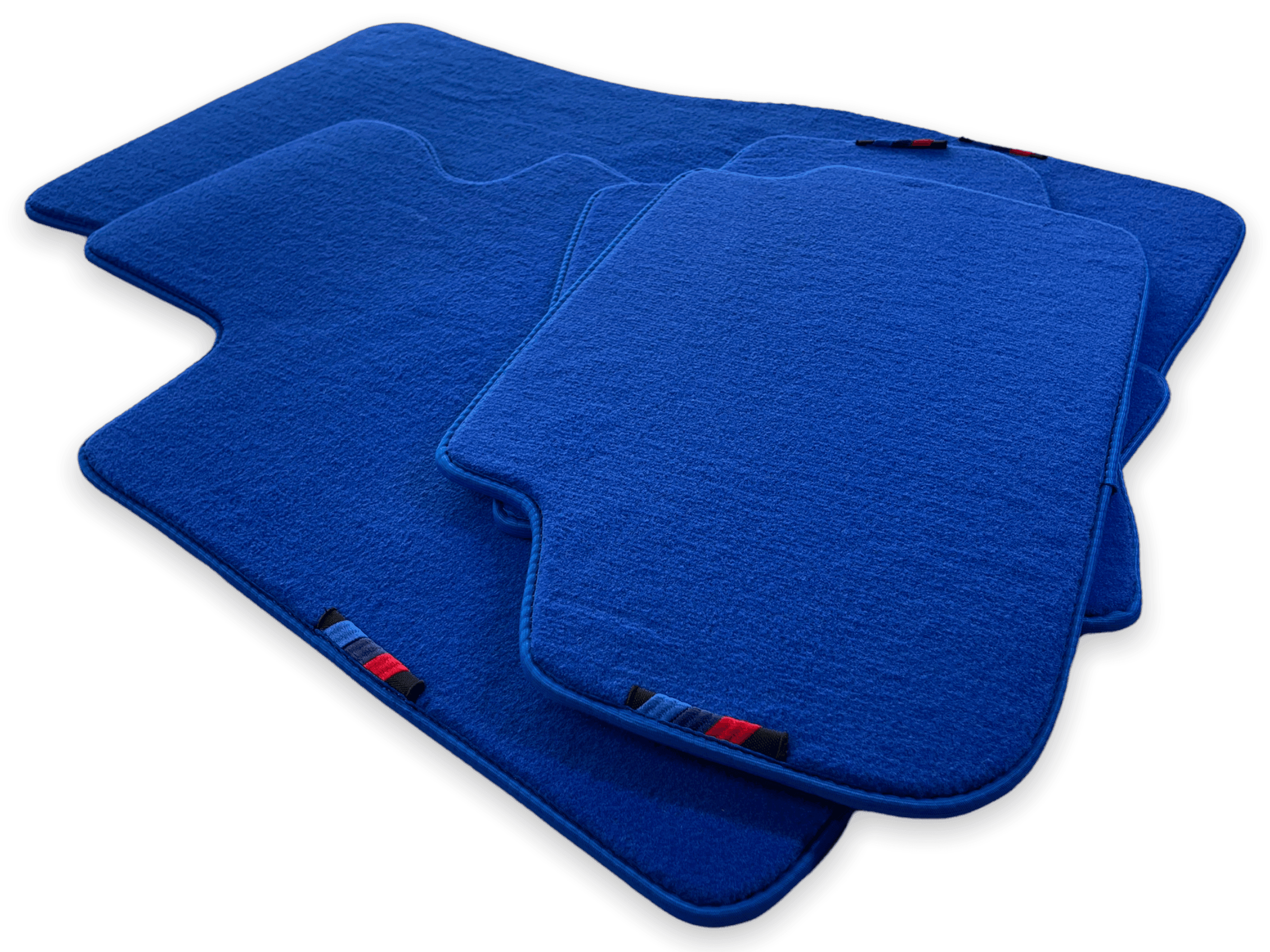 Blue Floor Mats For BMW 5 Series E39 With M Package - AutoWin