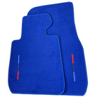 Blue Floor Mats For BMW X3 Series F25 With M Package - AutoWin