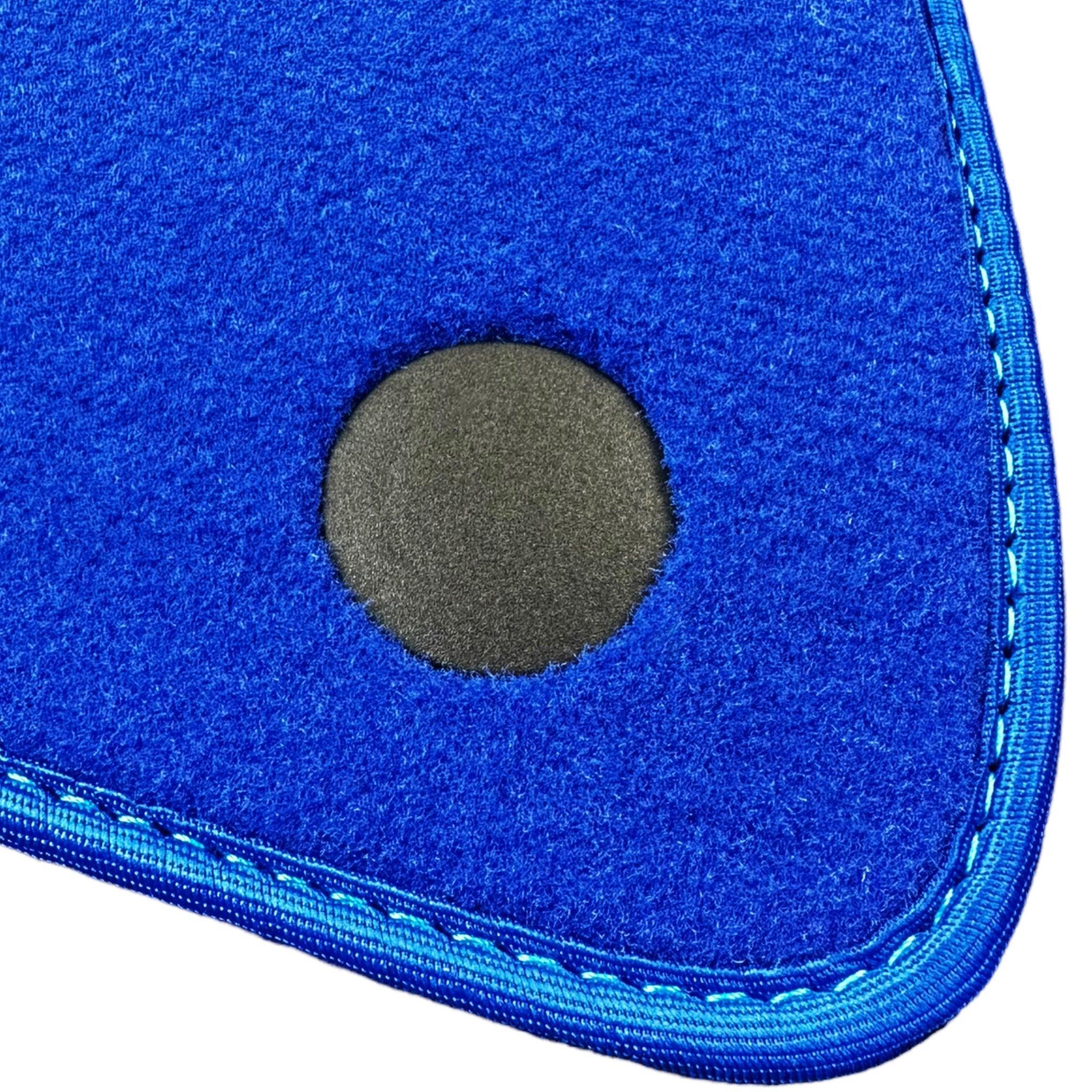 Blue Floor Mats For Mercedes Benz A-Class W177 Hatchback (2018-2023) | Limited Edition - AutoWin