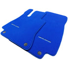 Blue Floor Mats For Mercedes Benz A-Class W177 Hatchback (2018-2023) | Limited Edition - AutoWin