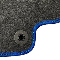 Blue Floor Mats For Mercedes Benz C-Class C204 Coupe (2011-2015) | Limited Edition - AutoWin