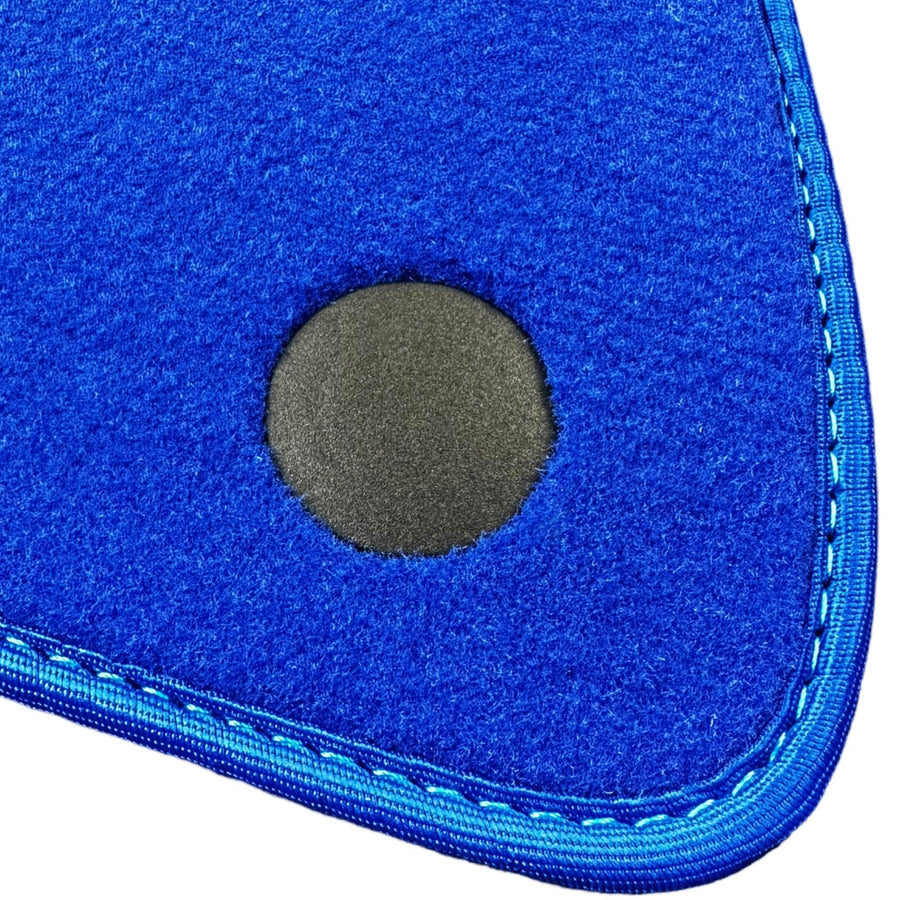 Blue Floor Mats For Mercedes Benz C-Class C205 Coupe (2015-2018) | Limited Edition - AutoWin