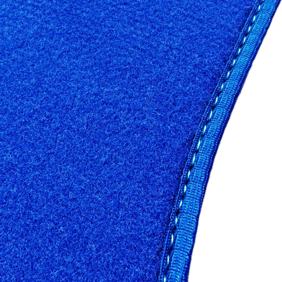 Blue Floor Mats For Mercedes Benz C-Class C205 Coupe (2015-2018) | Limited Edition - AutoWin
