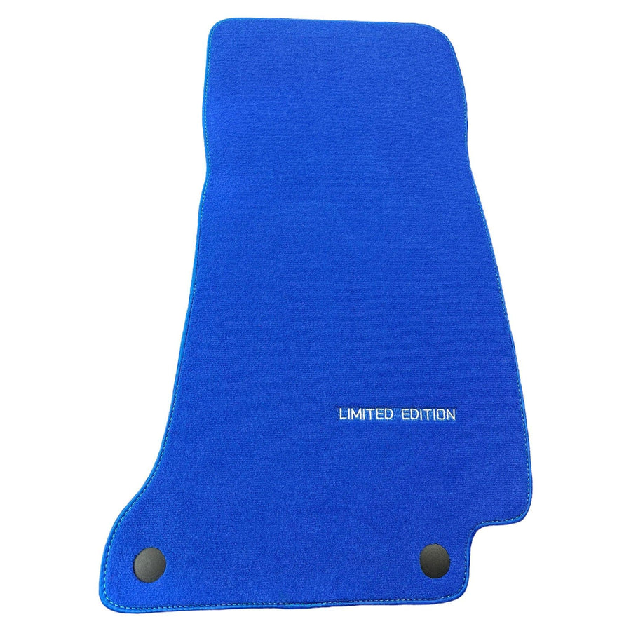 Blue Floor Mats For Mercedes Benz C-Class S205 Wagon Facelift (2018-2021) | Limited Edition - AutoWin