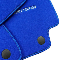 Blue Floor Mats For Mercedes Benz EQA-Class H243 (2021-2023) | Limited Edition - AutoWin