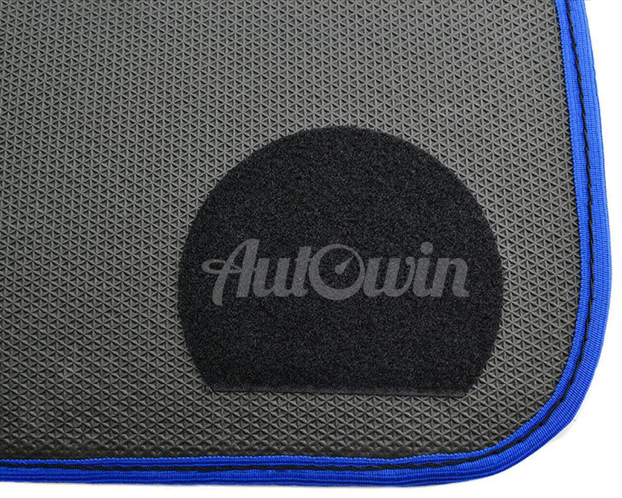 Blue Mats For BMW 1 Series F21 3-door Hatchback With M Package - AutoWin