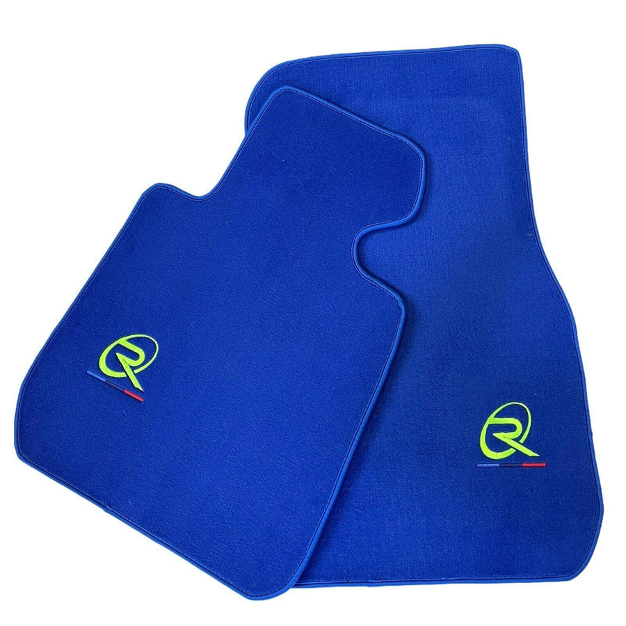 Blue Mats For BMW M3 E46 Tailored Set Perfect Fit - AutoWin