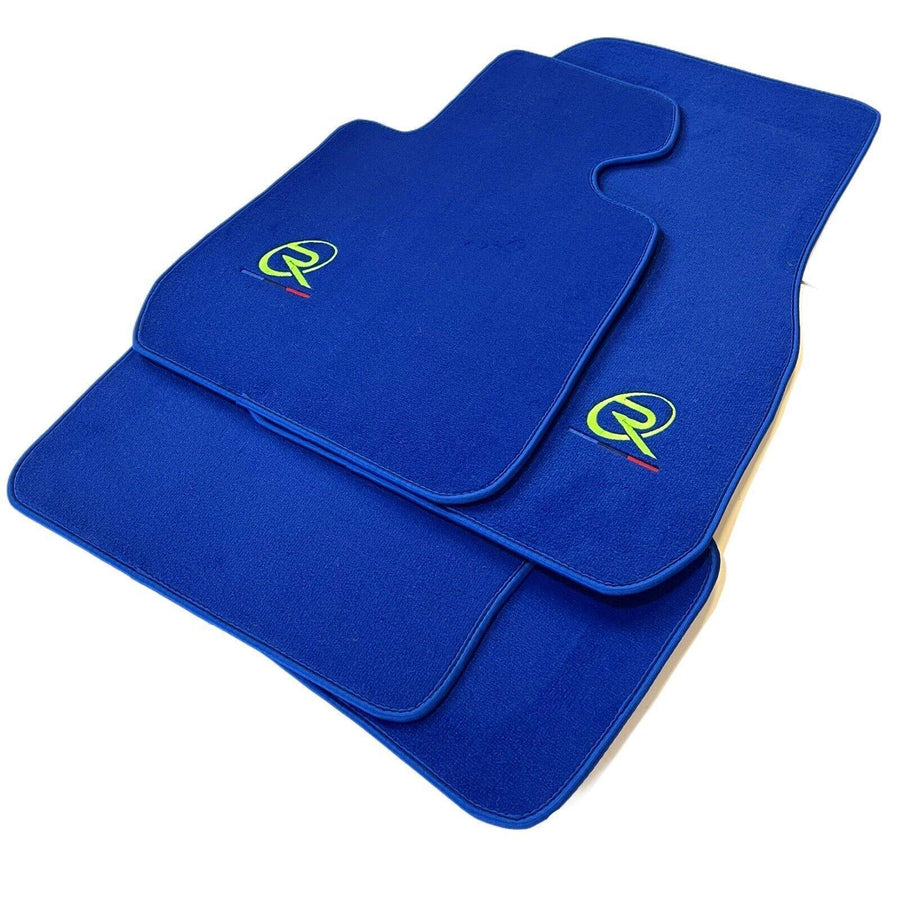 Blue Mats For BMW X6M E71 SUV Tailored Set Perfect Fit - AutoWin
