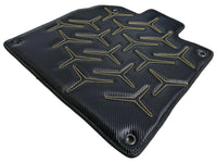Carbon Leather Floor Mats for Lamborghini Aventador SV - AutoWin