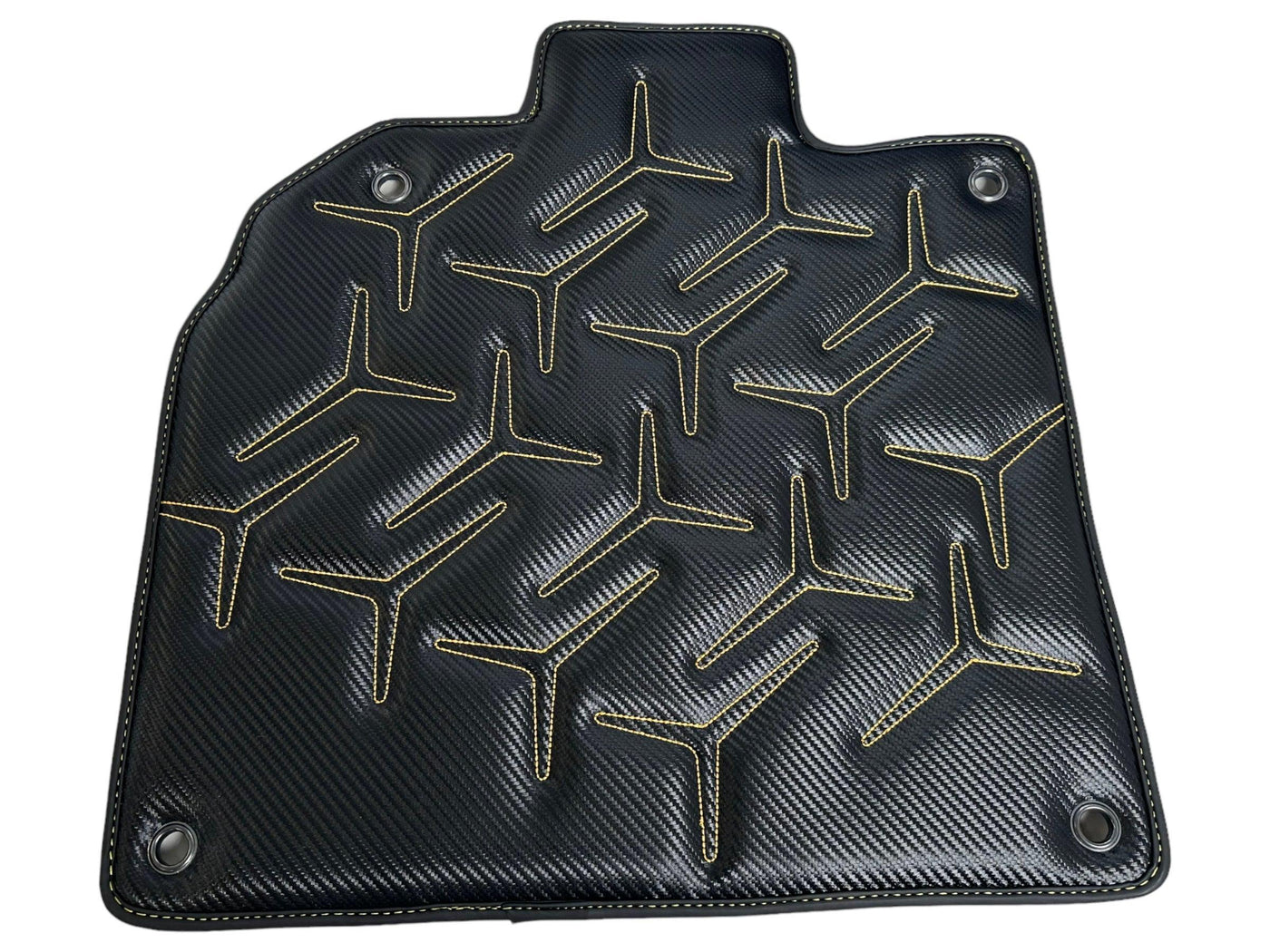 Carbon Leather Floor Mats for Lamborghini Aventador SV - AutoWin
