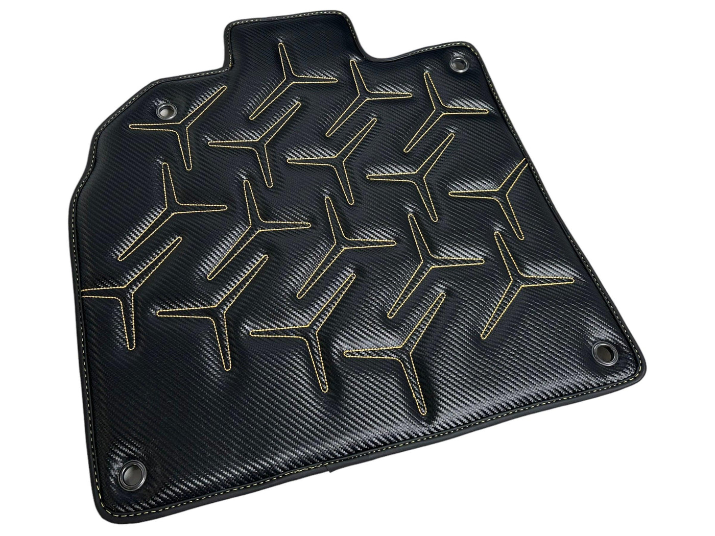 Carbon Leather Floor Mats for Lamborghini Aventador SV - AutoWin