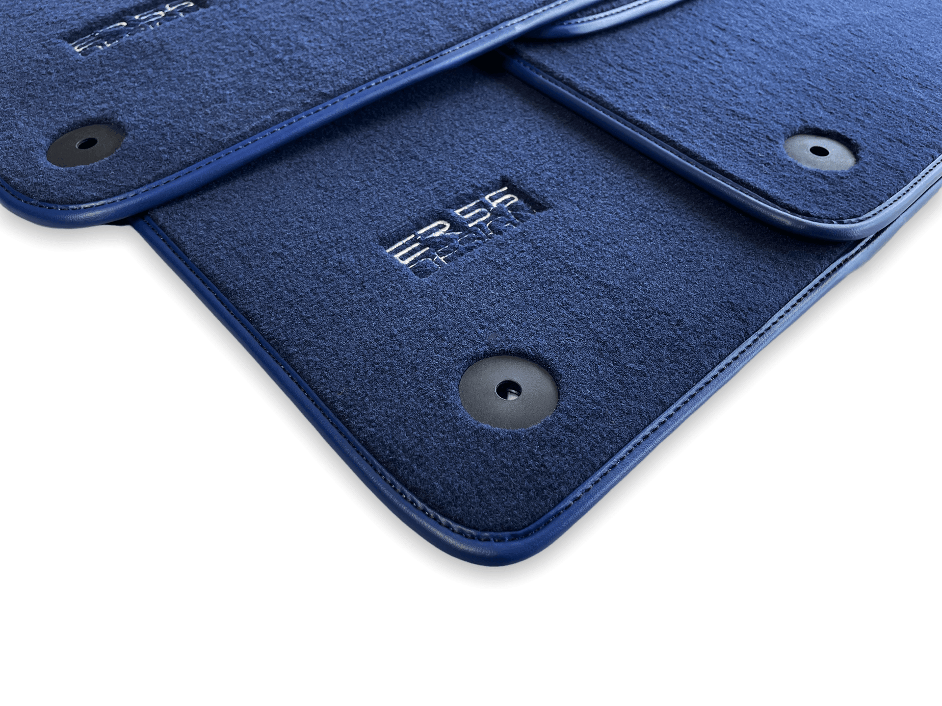 Dark Blue Floor Mats for Audi A4 - B7 Sedan (2005-2008) | ER56 Design - AutoWin