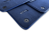 Dark Blue Floor Mats for Audi A4 - B9 Avant (2015-2018) | ER56 Design - AutoWin
