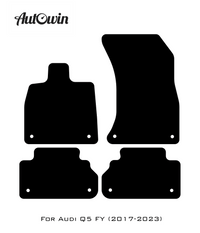 Dark Blue Floor Mats for Audi Q5 FY (2017-2023) | ER56 Design - AutoWin