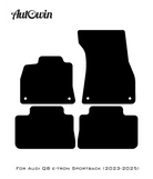 Dark Blue Floor Mats for Audi Q8 e-tron Sportback (2023-2025) | ER56 Design - AutoWin