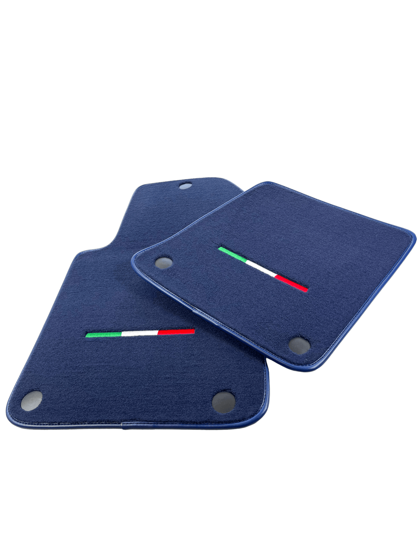 Dark Blue Floor Mats For Ferrari 599 Coupe 2006-2012 Italian Edition - AutoWin