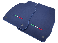 Dark Blue Floor Mats For Maserati Quattroporte IT Edition - AutoWin