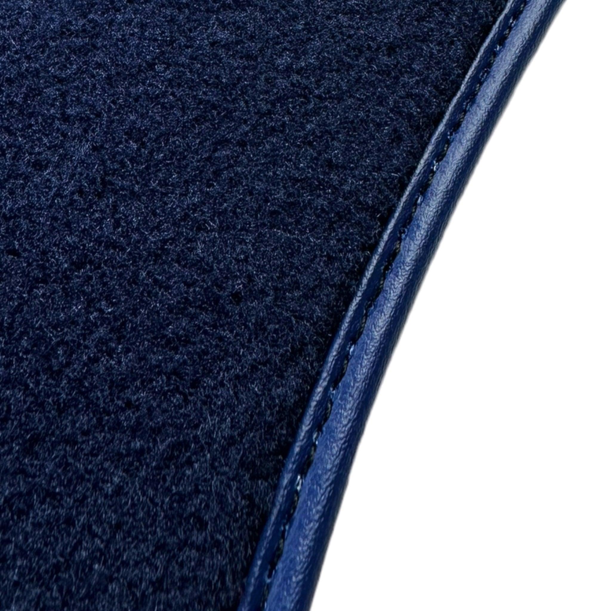 Dark Blue Floor Mats For Mercedes Benz CLA-Class X117 Shooting Brake (2015-2019) | Limited Edition - AutoWin
