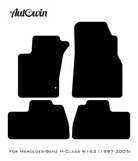 Dark Blue Floor Mats For Mercedes Benz M-Class W163 (1997-2005) | Limited Edition - AutoWin