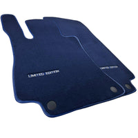 Dark Blue Floor Mats For Mercedes Benz S-Class X222 Maybach (2015-2021) | Limited Edition - AutoWin