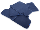 Dark Blue Mats For BMW 3 Series E36 4-door Sedan With M Package - AutoWin